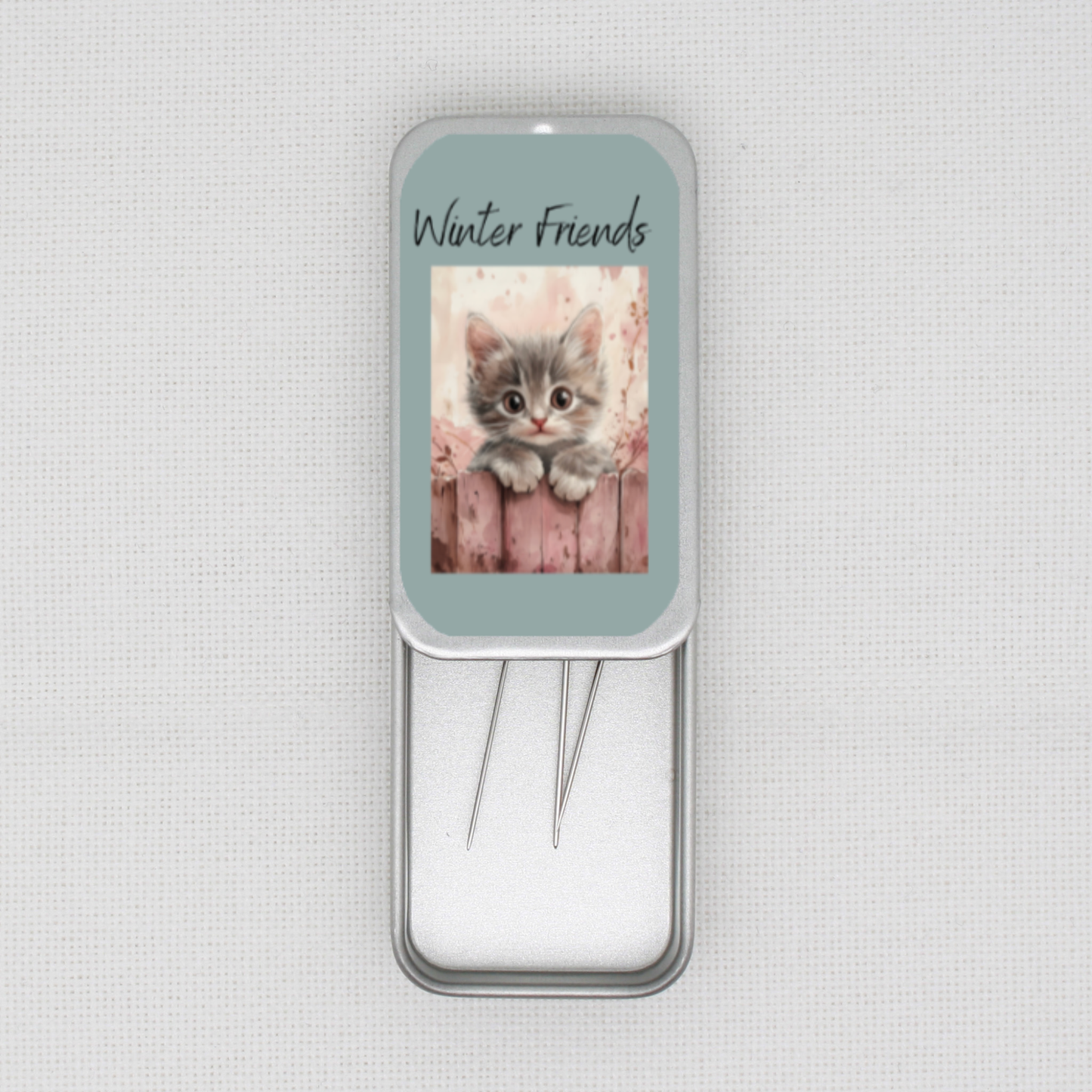 Winter Friends Needle Tin