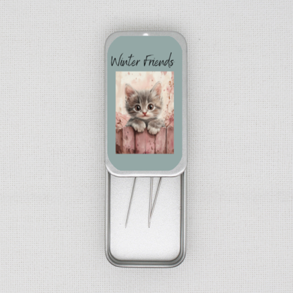 Winter Friends Needle Tin