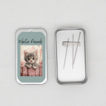 Winter Friends Needle Tin